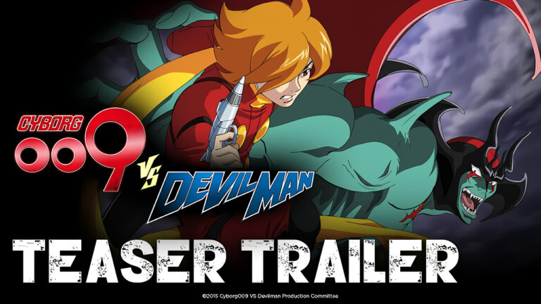 Cyborg 009 vs Devilman: arriva al cinema il primo titolo della nuova Stagione Anime al Cinema