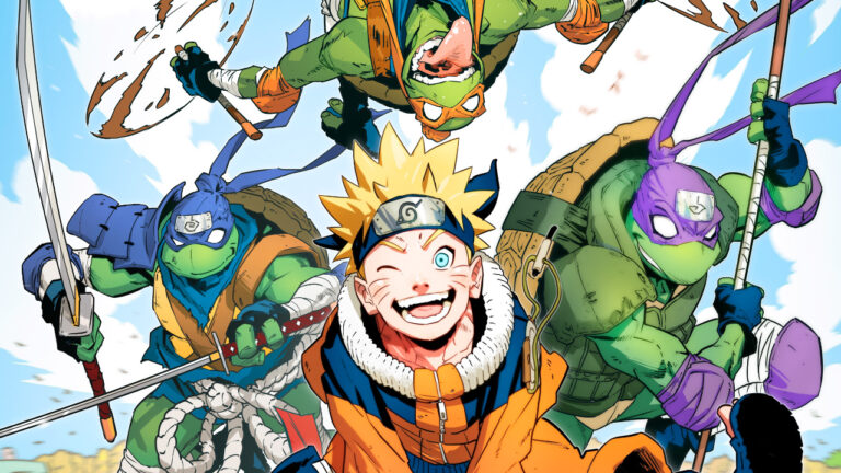Il franchise di Naruto avrà un fumetto crossover con le Teenage Mutant Ninja Turtles