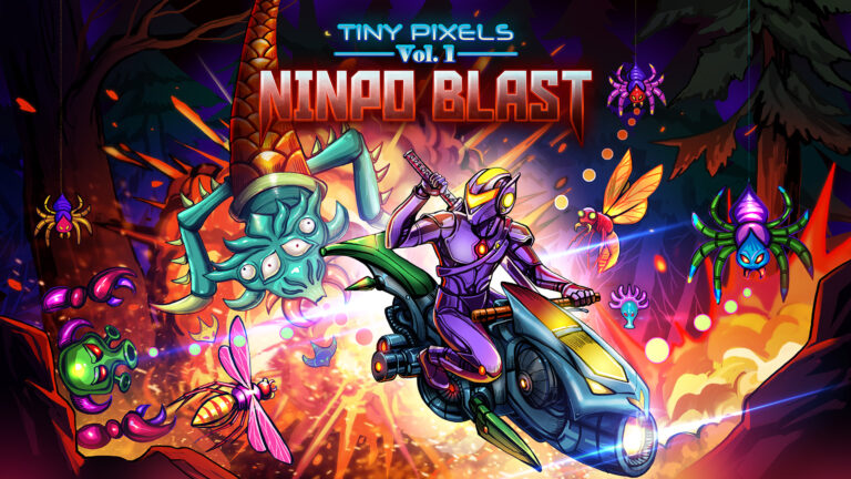 Tiny Pixels Vol. 1 – Ninpo Blast è un omaggio agli arcade del passato