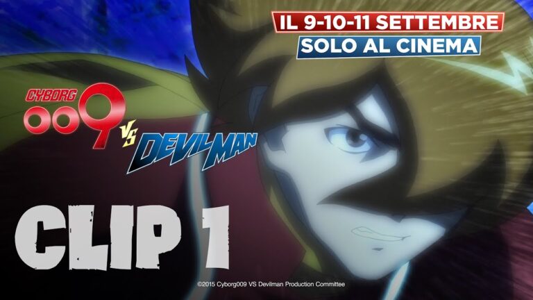 Yamato Video lancia in streaming 6 clip del film anime Cyborg 009 vs Devilman
