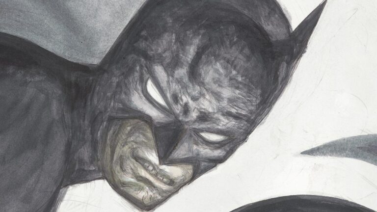 Yoshitaka Amano disegna Batman ispirato al suo debutto per l’85º anniversario