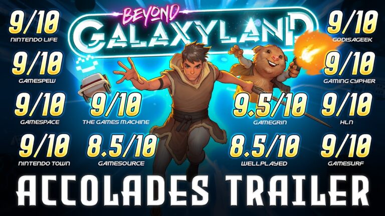 Beyond Galaxyland nominato ai Golden Joystick Awards 2024, online il trailer celebrativo