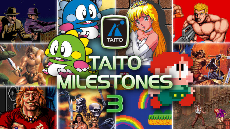 Un viaggio nell’era d’oro delle sale giochi: TAITO Milestones 3 sbarca su Nintendo Switch il 10 dicembre
