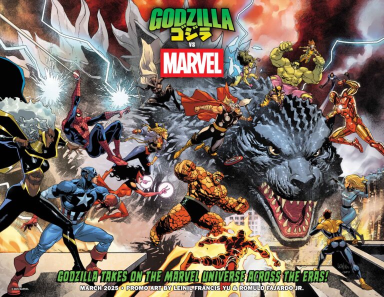 Marvel e Toho annunciano il fumetto crossover Godzilla vs. Fantastic Four
