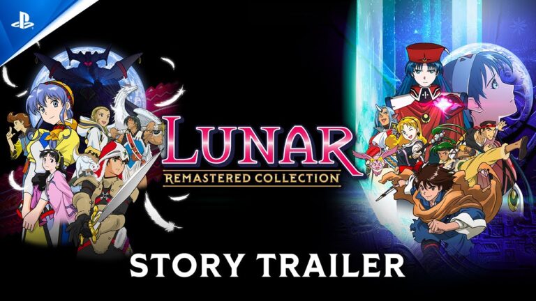 Il trailer della storia di Lunar Remastered Collection è disponibile in streaming