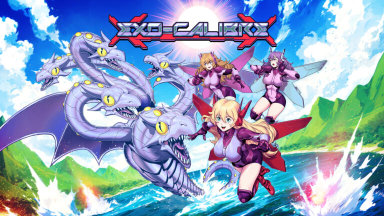 Exo-Calibre arriva il 25 giugno: azione arcade e stile anime in un nuovo shoot’em up firmato Vampixel Games