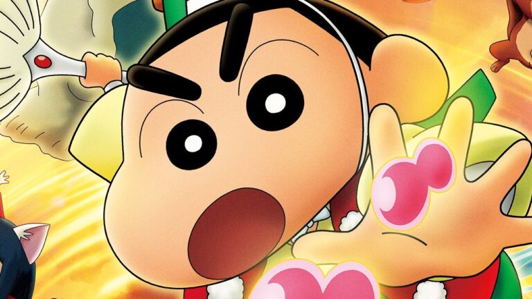 Crayon Shin-chan accoglie due idol di FRUITS ZIPPER nel film sugli yōkai