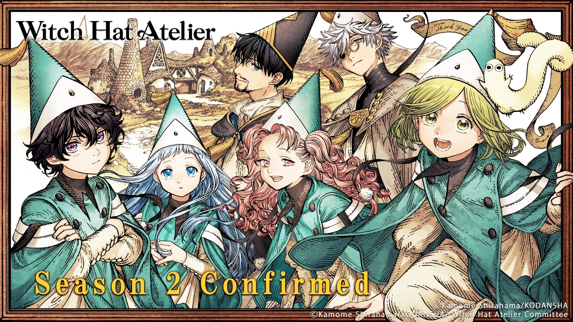 Witch Hat Atelier continuerà con una seconda stagione