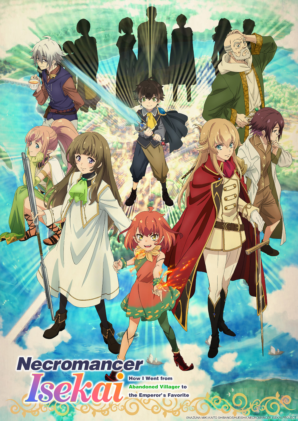 Necromancer Isekai svela una nuova immagine promozionale e il debutto nel 2027