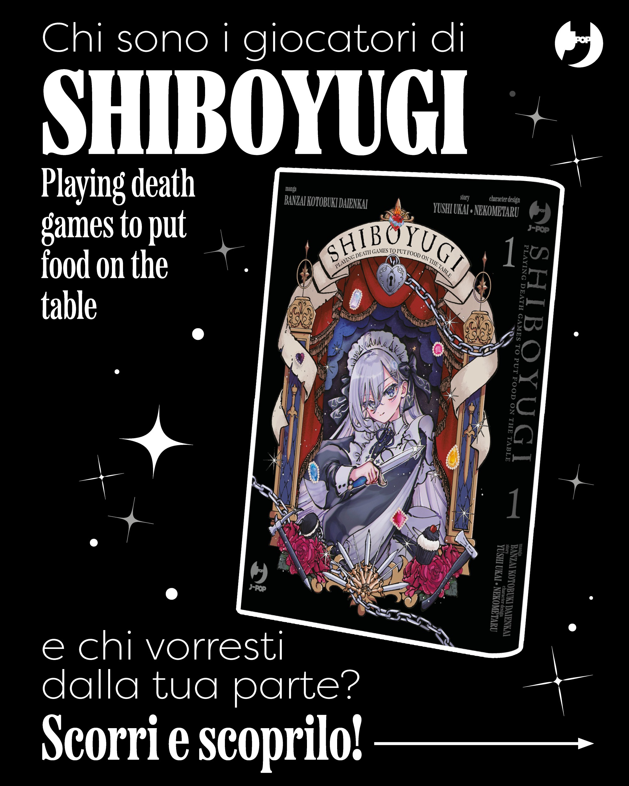 Shiboyugi: Playing Death Games to Put Food on the Table arriva il 30 settembre con J-Pop Manga