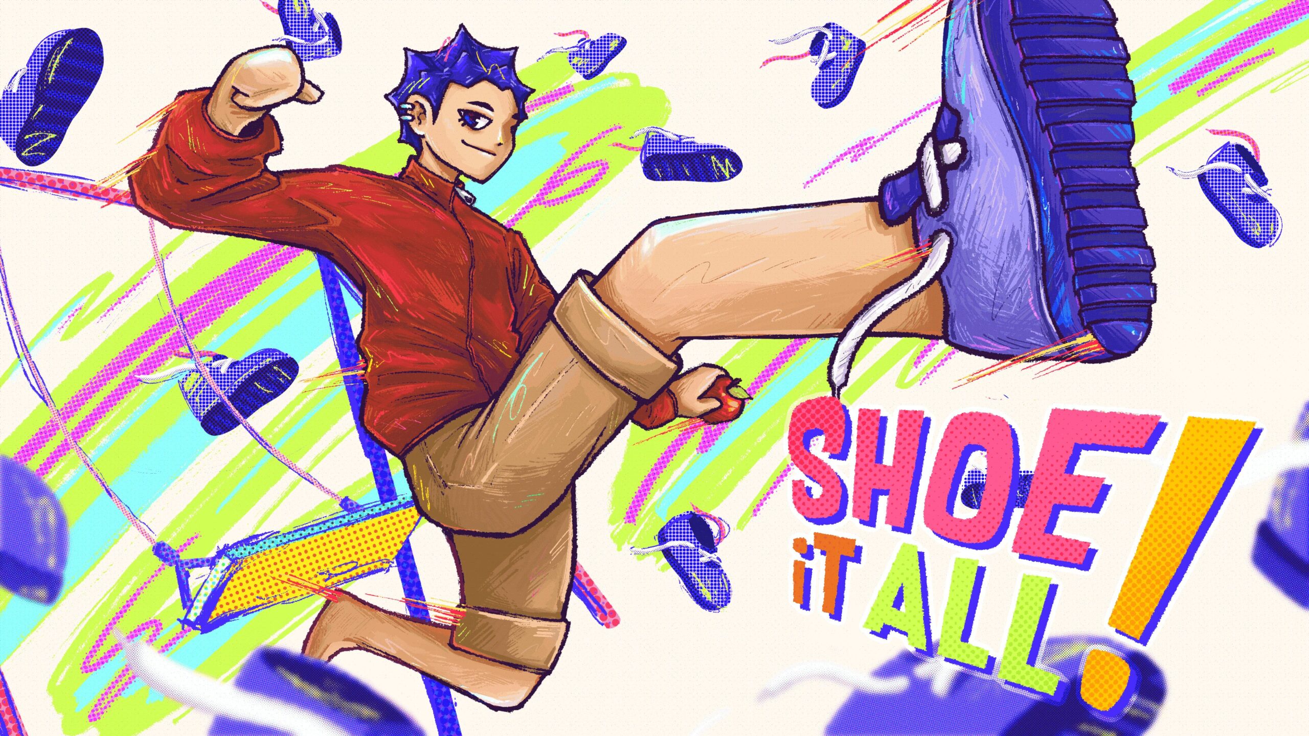 Shoe It All! trasforma una pila di scarpe in un’arma contro le regole