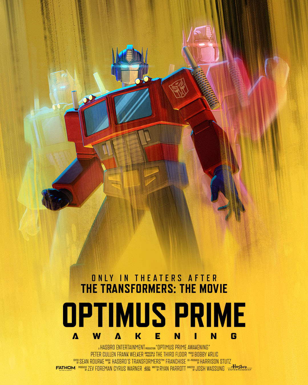 Il corto animato Optimus Prime: Awakening svela cast, staff e nuove proiezioni internazionali