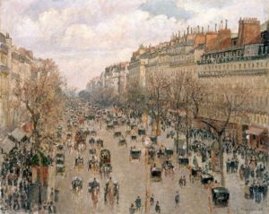 Boulevard Montmartre a Parigi