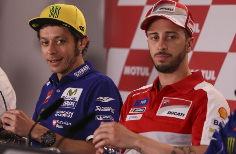 Andrea Dovizioso Valentino Rossi