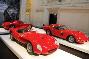 1958 Ferrari 250 Testa Rossa, 1962 Ferrari 250 GTO, 1964 Ferrari 250 LM