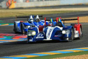 Sessione di prove alla 24 ore di Le Mans