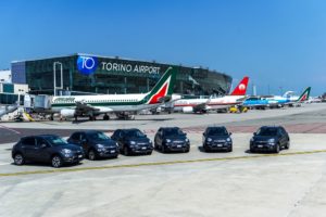 Consegna flotta Fiat 500X all'ad dell'aeroporto di Caselle