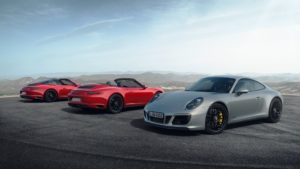 porsche 911 Targa 4 GTS, 911 Carrera 4 GTS Cabriolet und 911 Carrera 4 GTS