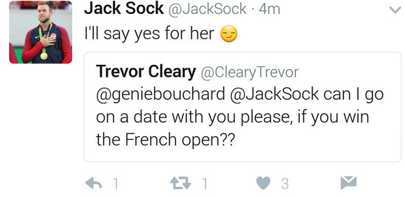 Jack Sock Twitter