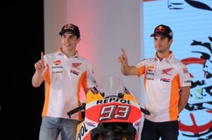 marquez pedrosa honda presentazione