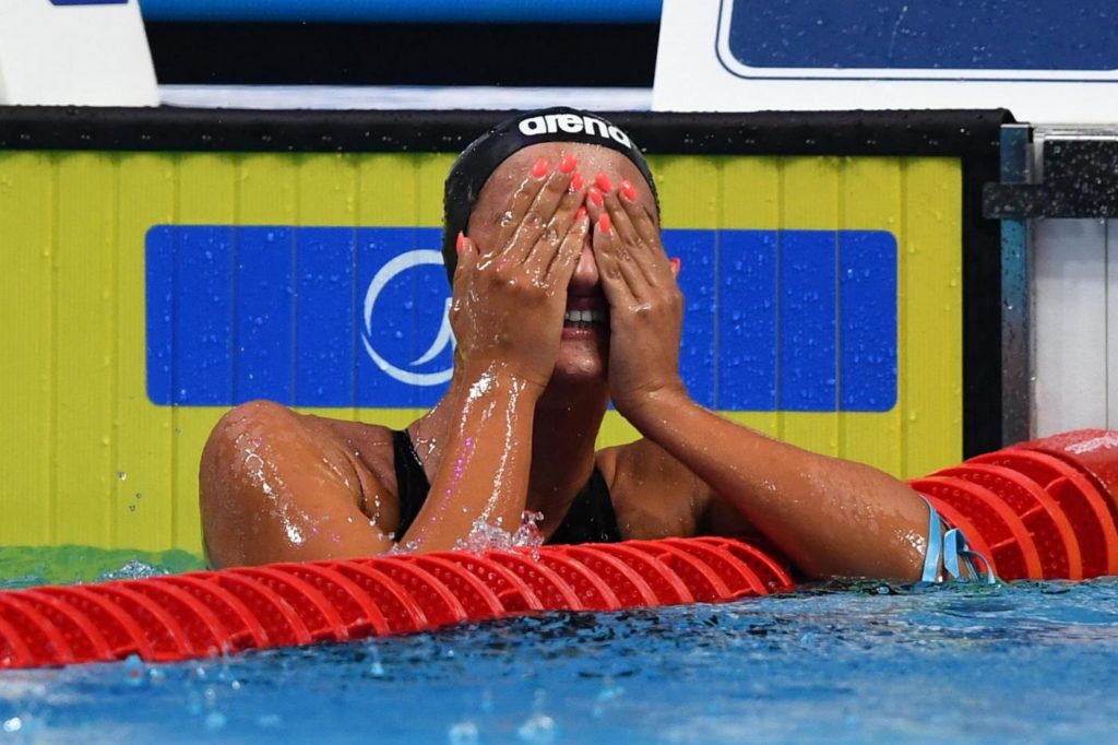 17mi Campionati Mondiali FINA di nuoto - Simona Quadrella bronzo nei 1500 sl