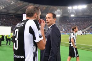 Chiellini e Allegri, Juventus