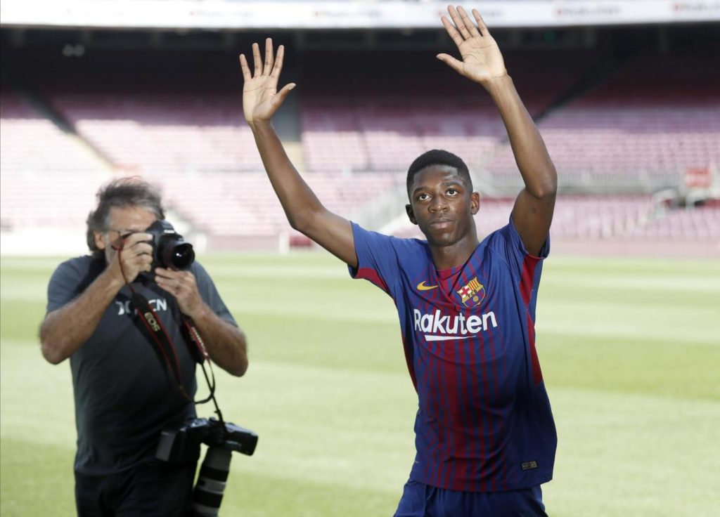 Dembele, Barcellona