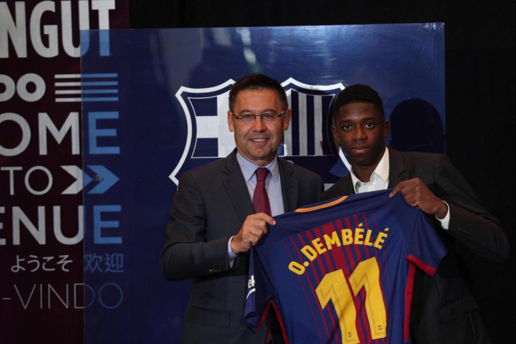 Dembele, Barcellona