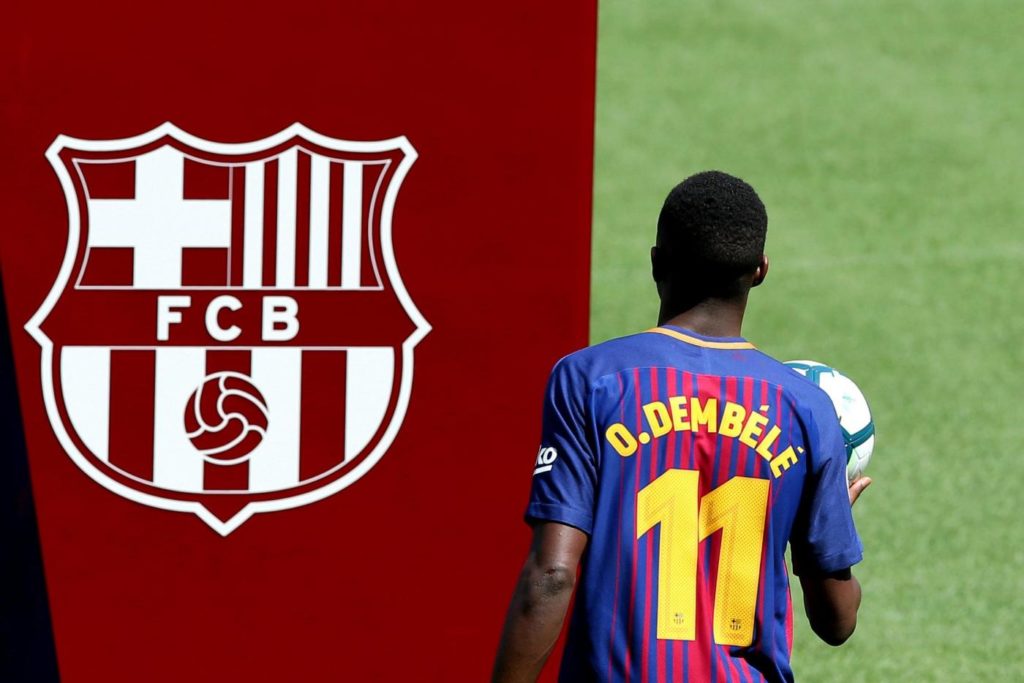 Dembele, Barcellona