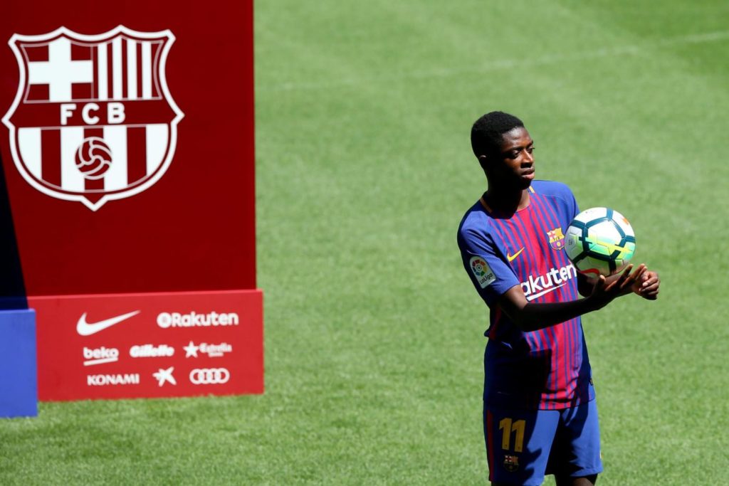 Dembele, Barcellona