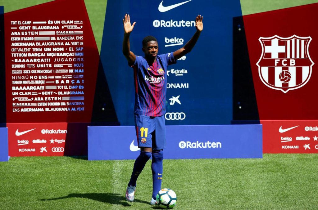 Dembele, Barcellona