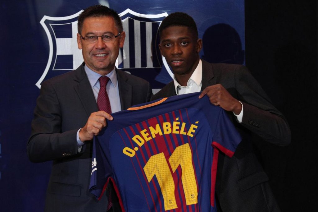 Dembele, Barcellona