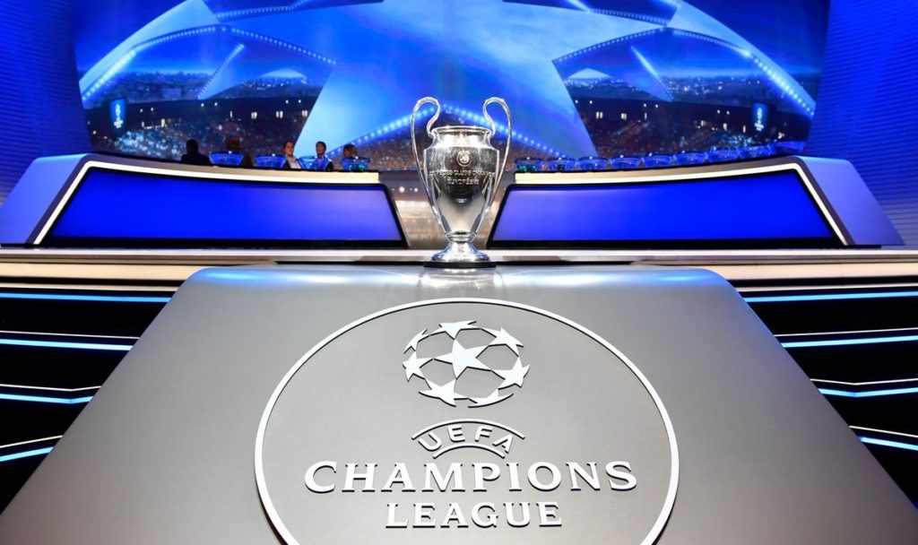Sorteggi Champions League (ph Twitter Champions League)