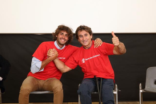 Alex Zanardi e Gianmarco Tamberi
