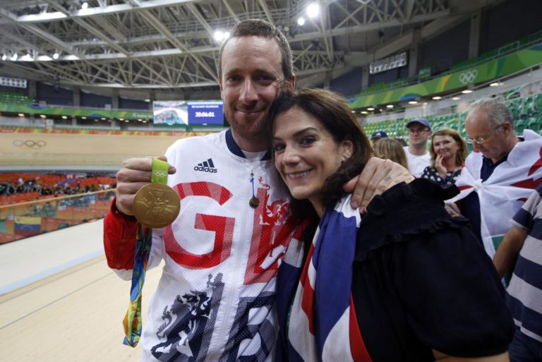 Catherine Wiggins e Bradley Wiggins