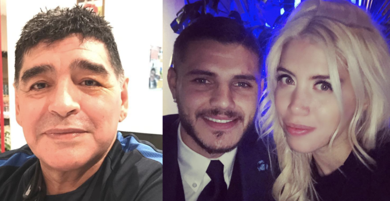 maradona icardi wanda nara