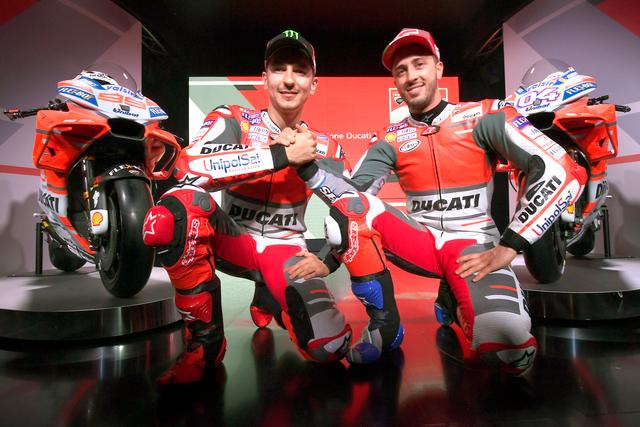 Andrea Dovizioso e Jorge Lorenzo