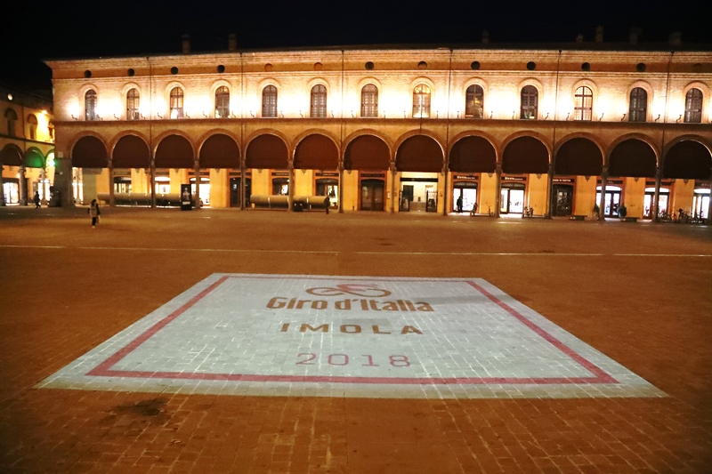 la Piazza Matteotti di Imola