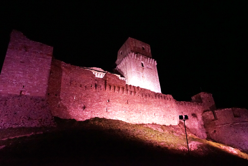 la Rocca Maggiore Albornoziana di Assisi