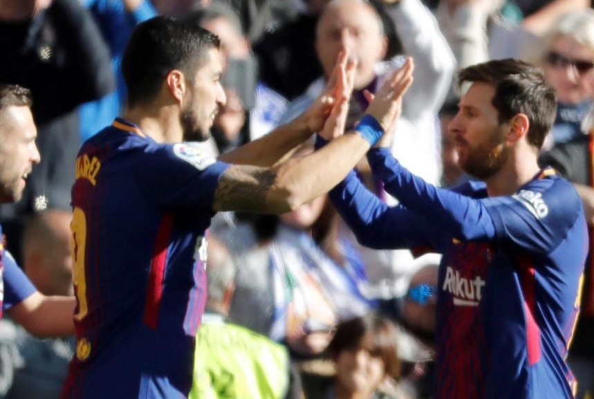 Messi e Suarez -
