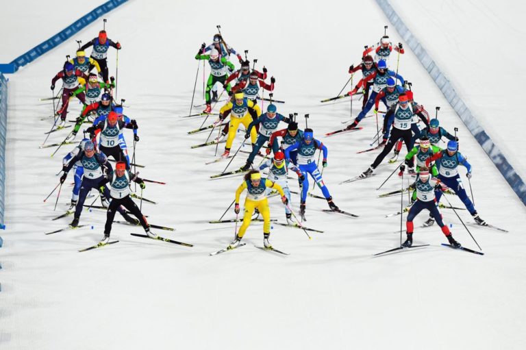 Biathlon Olimpiadi invernali 2018