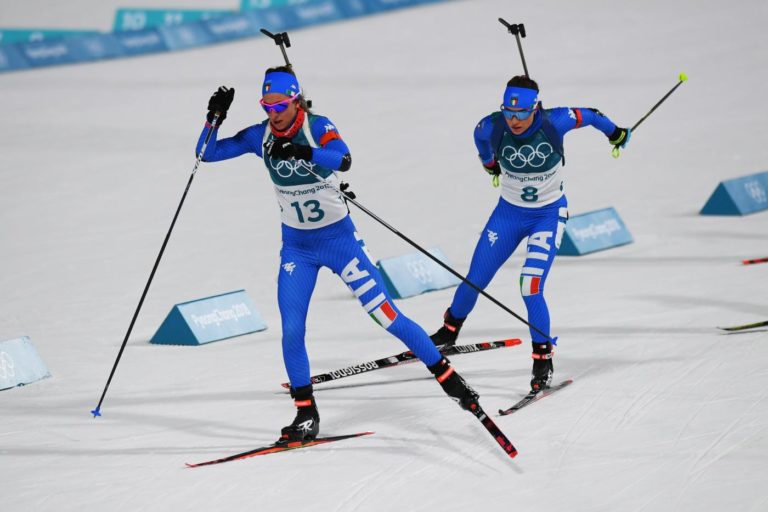 Biathlon Olimpiadi invernali 2018