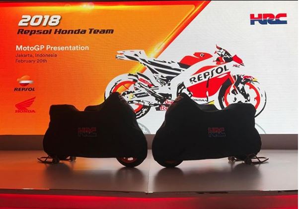 Presentazione Honda MotoGp Marquez Pedrosa