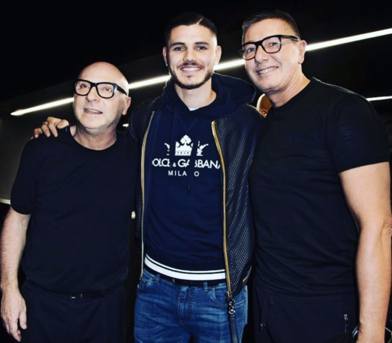 icardi dolce e gabbana