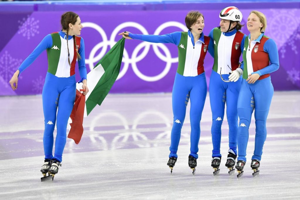 Olimpiadi invernali 2018 short track staffetta italia