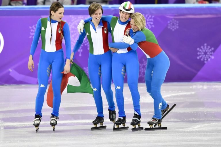 Olimpiadi invernali 2018 short track staffetta italia