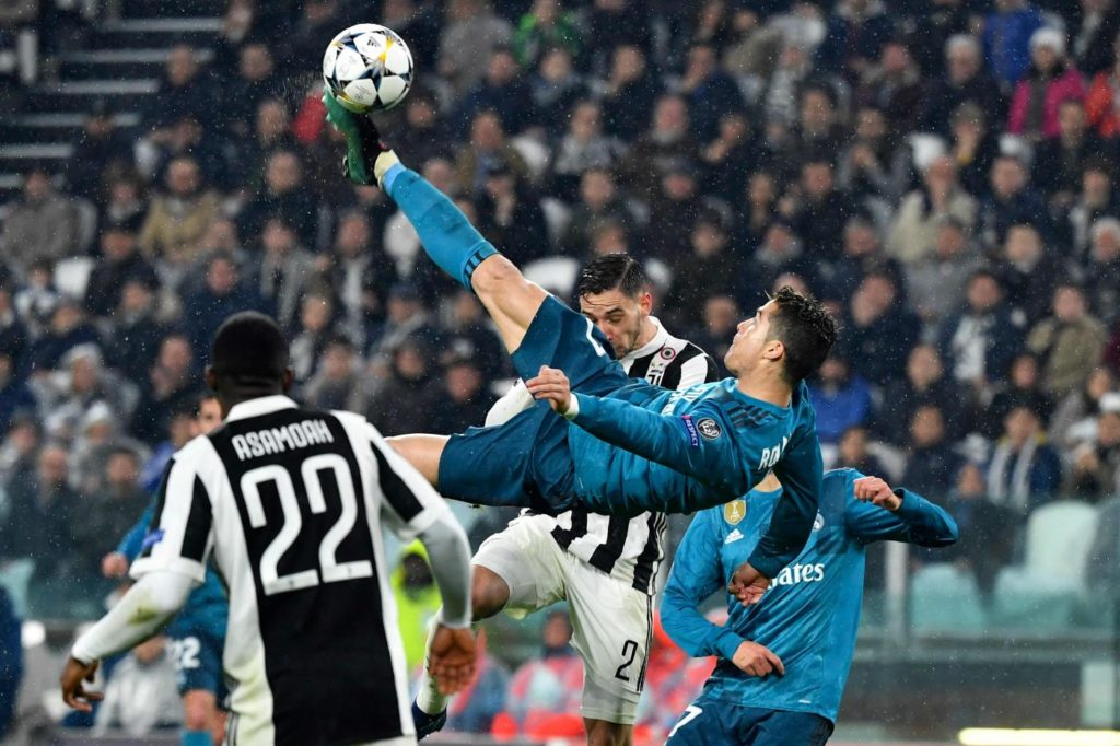 Cristiano Ronaldo rovesciata Juventus