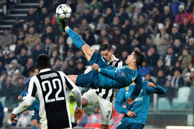 Cristiano Ronaldo rovesciata Juventus