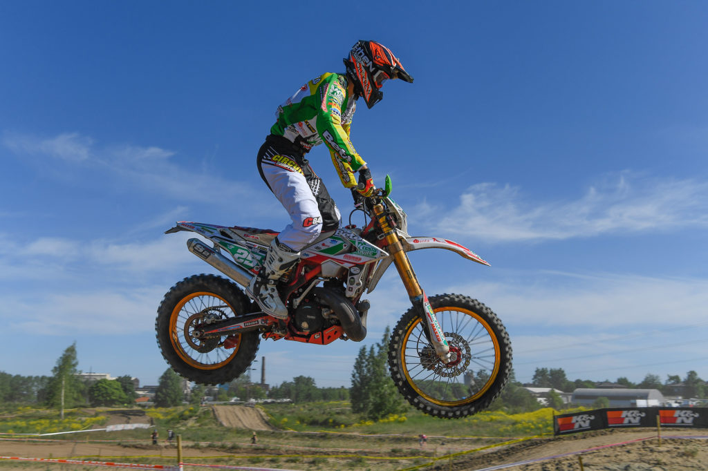 Matteo Cavallo leader del Mondiale Enduro Junior