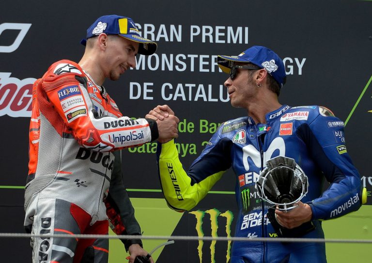 jorge lorenzo valentino rossi